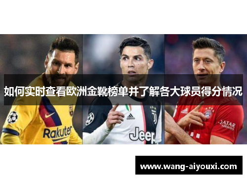 如何实时查看欧洲金靴榜单并了解各大球员得分情况